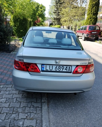 Honda City cena 9900 przebieg: 168000, rok produkcji 2006 z Lublin małe 37